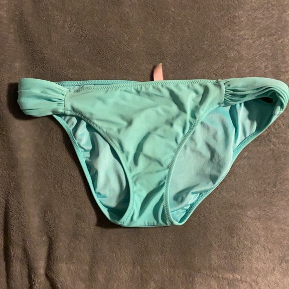 teal bathing suit bottoms